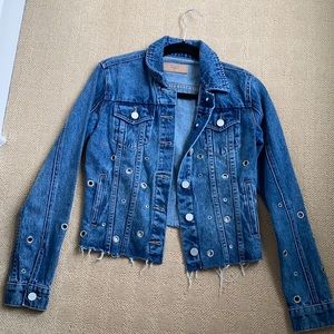 Blank Nyc Denim Jacket cropped Small NWOT
